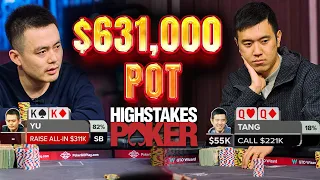 $631,000 Cash Game Pot on High Stakes Poker!