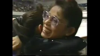'91 NHK杯フィギュア　女子テクニカル　伊藤みどり　スルヤボナリー　八木沼純子　MIDORI ITO