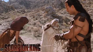 Dwayne Johnson & Kelly Hu Scene From The Scorpion King