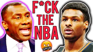 Shannon Sharpe F*CKING GOES OFF on Bronny James going to the NBA ‼️🤯🤬😤❌