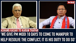 'We Give PM Modi 10 Days to Come to Manipur to Help Resolve the Conflict, It Is His Duty to Do So'