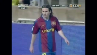 97. Lionel Messi vs Real Zaragoza (Away) 07-08