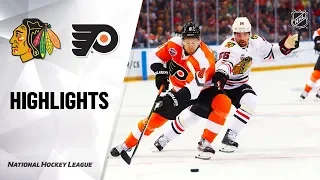 Flyers @ Blackhawks 10/04/19 Highlights