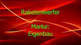 Raketenwerfer selbstgebaut