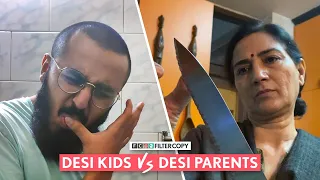 FilterCopy | Desi Kids VS Desi Parents | Ft. Natasha Rastogi, Shivansh Bajaj and Manish Kharage