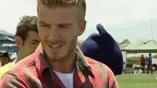 David  Beckham's bid for England 2018