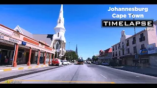 Through Back in TIMELAPSE - Johannesburg to Cape Town - Part 02 of 02, SOUTH AFRICA