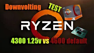 Amd Ryzen 9 3900x downvolting тестирование разницы