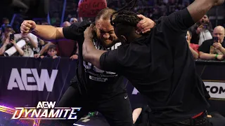 Before their match at Dynasty, Strickland & AEW Champ Samoa Joe CLASH! | 4/17/24, AEW Dynamite