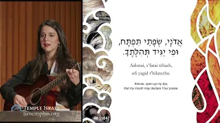 "Amidah" - Sung by Happie Hoffman, 1/28/22