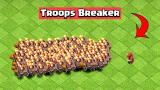 Wall Breaker VS Every Troop | Clash of Clans