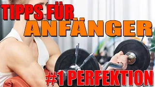 Tipps für Anfänger 1 : Alles perfekt machen müssen ?!