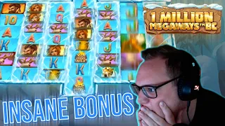 INSANE BONUS WIN ON 1 MILLION MEGAWAYS SLOT!