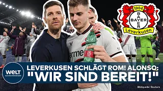 EUROPA LEAGUE: Bayer Leverkusen gewinnt Halbfinal-Hinspiel gegen AS Rom!