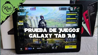 Prueba de Juegos Samsung Galaxy Tab A9/ Puede con todo.