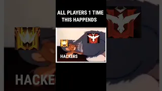 TOM AND JERRY IN FREE FIRE 🔥HACKER VS GRANDMASTER PLAYERS #freefire #shorts #gaming #tomandjerry #ff