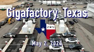 "Hustle and Bustle"   Tesla Gigafactory Texas  5/2/2024  10:24AM