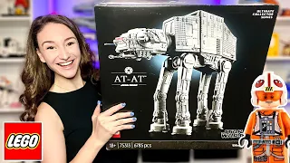 LEGO Star Wars UCS AT-AT UNBOXING & REVEAL! (75313)