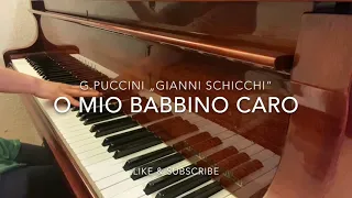 G.Puccini Gianni Schicchi „O mio babbino caro“ Piano accompaniment