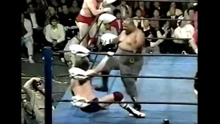 Terry Funk & DiBiase vs Abdullah The Butcher & Ray Candy 1980 05 01