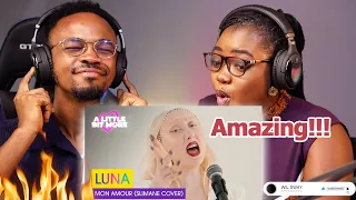 LUNA - Mon Amour (Slimane cover) | Poland 🇵🇱 | #EurovisionALBM #REACTION