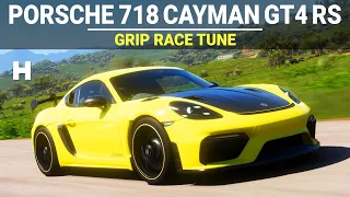 Forza Horizon 5 Tuning - 2022 Porsche 718 Cayman GT4 RS, FH5 Grip Race Build, Tune & Gameplay