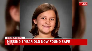 Missing 9-year-old Charlotte Sena found, returned to family as suspect taken into custody.