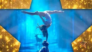 UKRAINIAN Couple Tells A POPULAR FAIRYTALE With ACROBATICS | Grand Final | Spain's Got Talent 2019