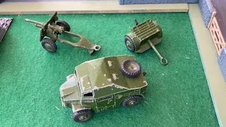 Dinky toys military vehicle collection