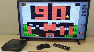 Демонстрация работы Ретро-консоль DEXP RetroGAME 6 + 777 игр