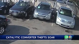 Reports of catalytic converter thefts up 1,500% in Sacramento County