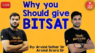 BITSAT 2020: Why you should give BITSAT🤔? | BITS Pilani | BITSAT Exam @JEEVedantu​