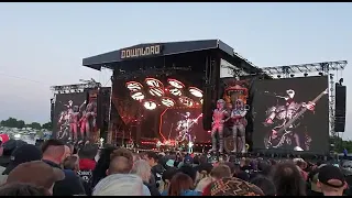 Kiss at Donington Download Festival. UK. 10/06/22 'Lick it Up.'