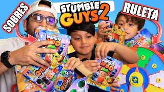 ABRIMOS FIGURAS DE STUMBLE GUYS 2 | CAJA DE SOBRES SORPRESA DE STUMBLE GUYS | Juegos Karim Juega