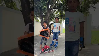 Doston mera new skating shoes aa gaya #shorts #advik #skating #viral