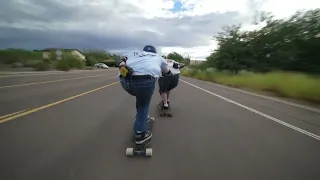 Fountain Thrills - Downhill Longboarding