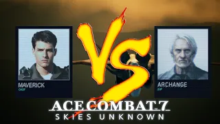 Ace Combat 7 Remix Maverick vs Mihaly EPIC DUEL!!!