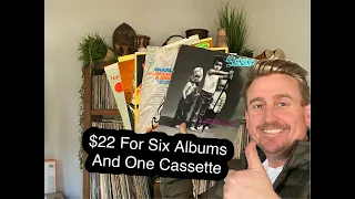 $22 Worth of Vinyl Records and Cassettes!!