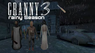 Granny 3 Rainy season DC mod Gameplay