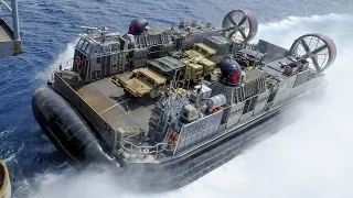 Assault Hovercraft in Action (LCAC)