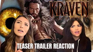 Kraven the Hunter - Teaser Trailer Reaction| Aaron Taylor Johnson | The SINISTER SIX Are Here (New!)