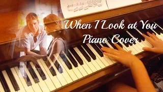 The Last Song - When I Look at You piano cover