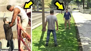 حاولت تحذير مايكل على أن فرانكلن سيقتله وحدث شيء لا يصدق في جي تي أي 5 | GTA V