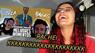 (MUITO ENGRAÇADO😂) REAGINDO A MELHORES MOMENTOS DO BISTECONE NO SUPERMARKET SIMULATOR - Maiquizin