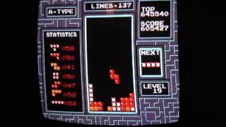 NES Tetris Another Max Out 999,999