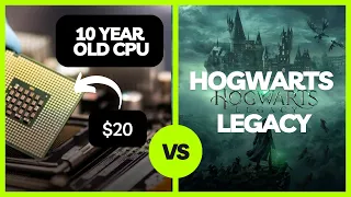 EPIC FAIL? $20 CPU VS Hogwarts Legacy 😂, i7 5820K