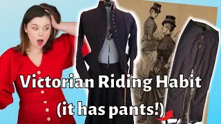 Unboxing a Victorian Lady's Riding Habit 🤩 || Antique Clothing Haul...but make it Equestrian