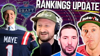 Rookie QB + RB Fantasy Football Changes After the NFL Draft W/ Danny Kelly