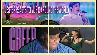 JESTER REACTS TO MUSIC AROUND THE WORLD, DIMASH, Диана Анкудинова, PENTATONIX, PHƯƠNG LY x TINLE