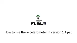 How to use the accelerometer in version 1.4 pad